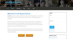 Desktop Screenshot of gilboyneonline.com
